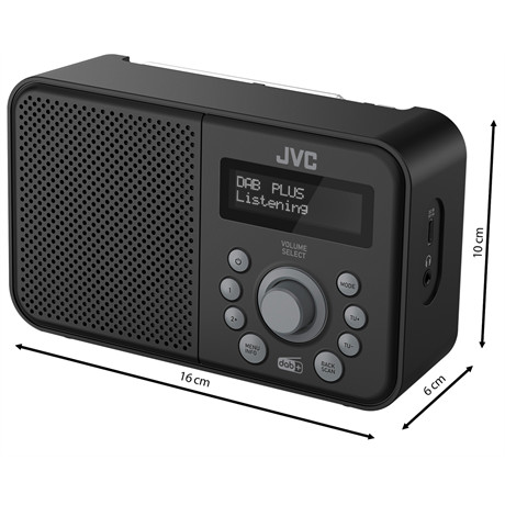 JVC RAE313BDAB táskarádió