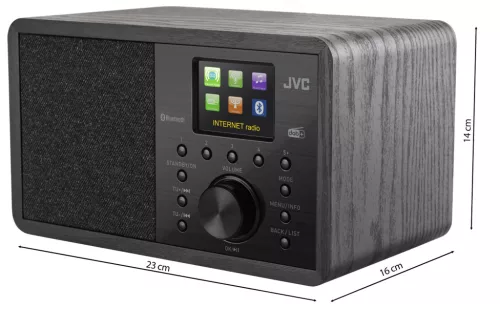 JVC RAE814B internet rádió