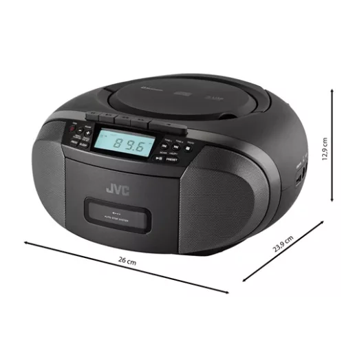 JVC RCE444B cd-s rádiómagnó