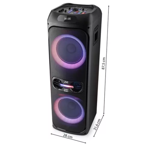 JVC XSEP624B party hangfal