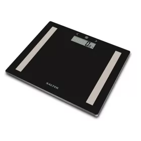 Salter 9113BK3R személymérleg testelemző, fekete, 150kg