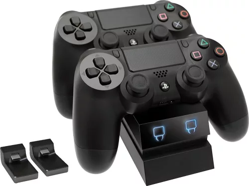 Venom VS2732 PS4 fekete dupla töltőállomás