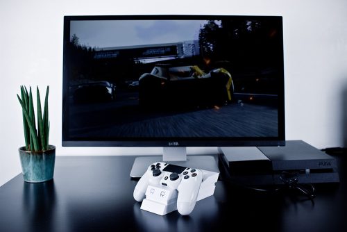 Venom VS2737 PS4 fehér dupla töltőállomás