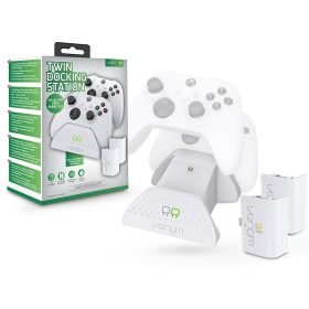   Venom VS2871 Xbox Series S/X n One fehér dupla töltőállomás+ 2db akkumulátor