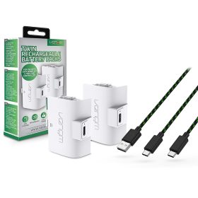   Venom VS2872 Xbox Series S/X n One fehér akkucsomag (2 db) + 3 méter töltőkábel