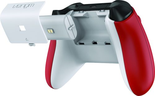 Venom VS2879 Xbox Series S/X n One piros dupla töltőállomás + 2 db akkumulátor