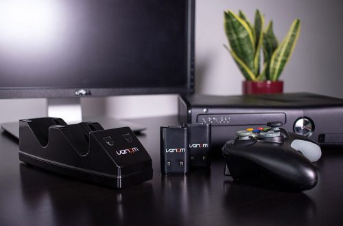 Venom VS2891 Xbox 360 fekete dupla töltőállomás + 2db akkumulátor