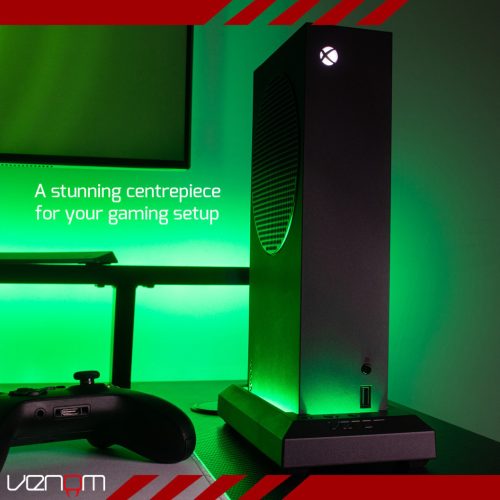 Venom VS3511 Xbox Series S RGB LED állvány (fekete)