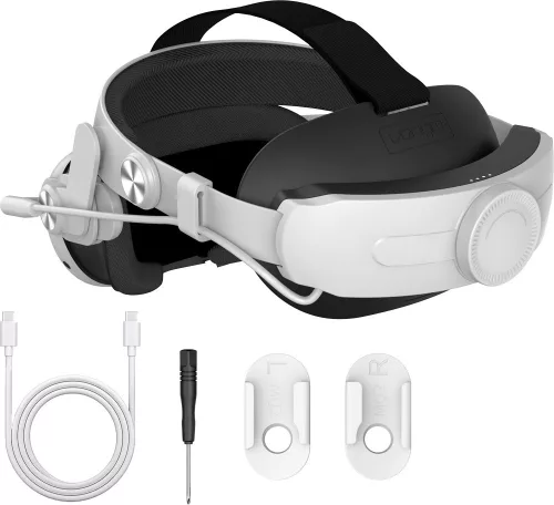 Venom VS4209 Meta Quest 2 & 3 univerzális headset pánt és 5000 mAh akkumulátor csomag