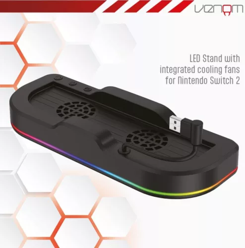 Venom VS4962 Nintendo Switch 2 RGB LED Hűtőállvány