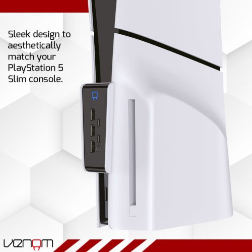 Venom VS5021 PS5 SLIM X 6 portos USB HUB
