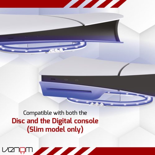 Venom VS5024 Playstation 5 Slim fekvő LED állvány