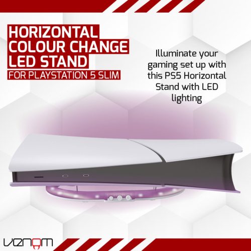 Venom VS5024 Playstation 5 Slim fekvő LED állvány