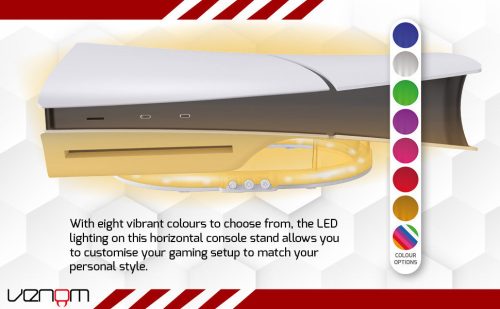 Venom VS5024 Playstation 5 Slim fekvő LED állvány