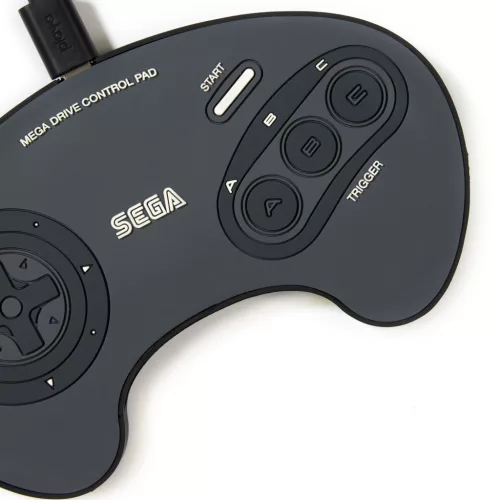 Numskull Sega Mega Drive 10W Qi univerzális vezeték nélküli töltő - fekete