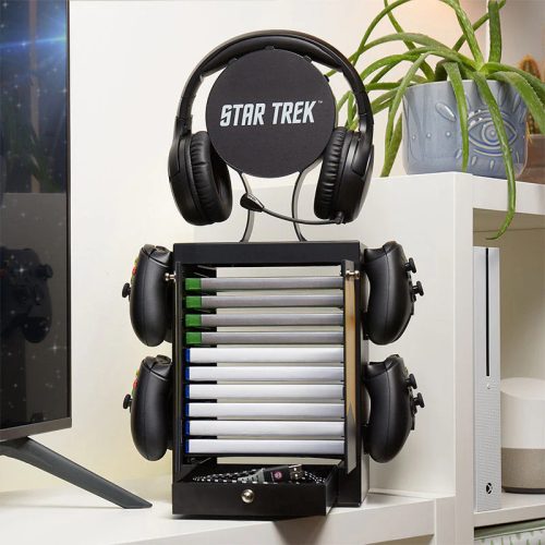 Numskull Star Trek sárga játéktartó szekrényes állvány