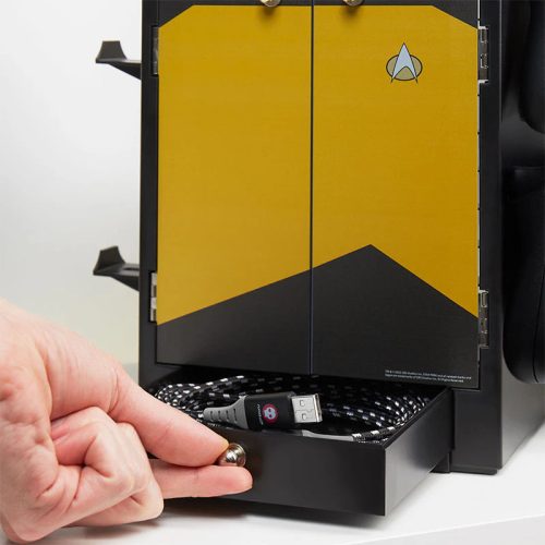 Numskull Star Trek sárga játéktartó szekrényes állvány