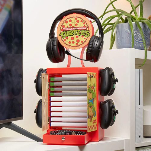 Numskull Teenage Mutant Ninja Turtles játéktartó szekrényes állvány