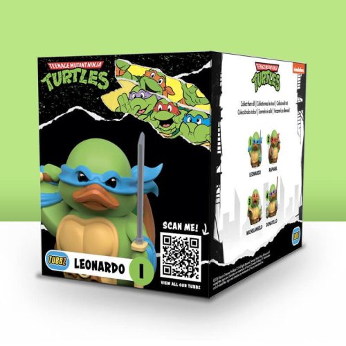 Numskull Tubbz Boxed - Teenage Mutant Ninja Turtles "Leonardo" gumikacsa