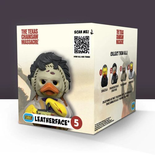 Numskull Tubbz Boxed - Horror "Leatherface" gumikacsa