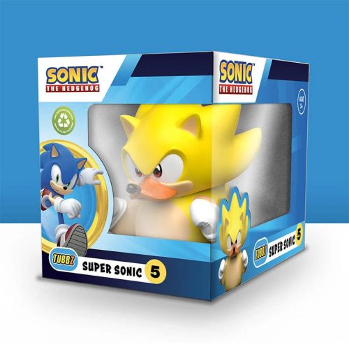 Numskull Tubbz Boxed - Sonic "Super Sonic" gumikacsa