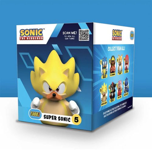 Numskull Tubbz Boxed - Sonic "Super Sonic" gumikacsa