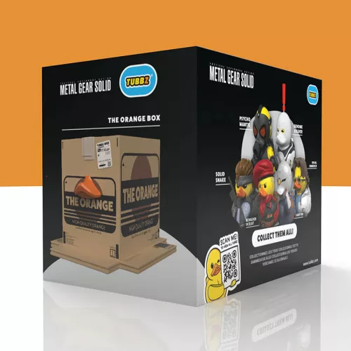 Numskull Tubbz Boxed - Metal Gear Solid "The Orange Box" gumikacsa