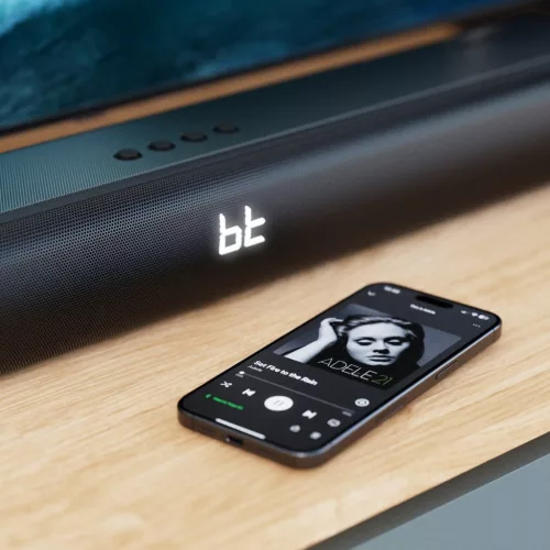 Majority Hangszóró Soundbar - Naga 60 (120W, Bluetooth 5.0, HDMI ARC, AUX, USB, Optikai, Távírányító)