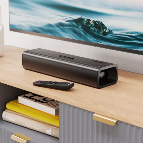 Majority Hangszóró Soundbar - Naga 40 (70W, Bluetooth 5.0, HDMI ARC, AUX, USB, Optikai, Távírányító)