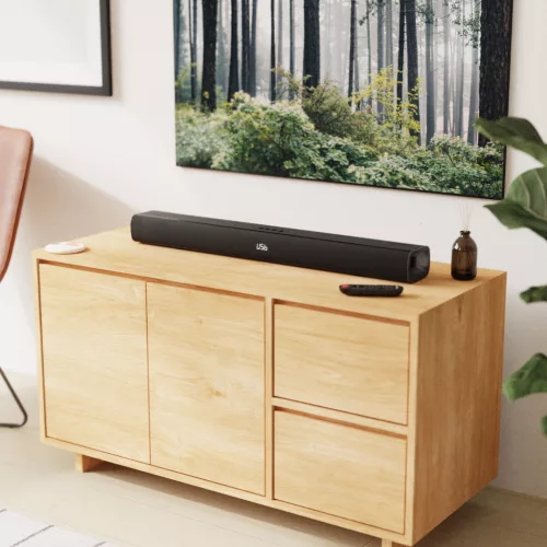 Majority Hangszóró Soundbar - Naga 80 (140W, Bluetooth 5.0, HDMI ARC, AUX, USB, Optikai, Távírányító)