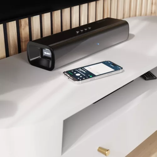 Majority Hangszóró Soundbar - Naga 40 Plus (200W, Bluetooth 5.0, HDMI ARC, AUX, USB, Optikai, Távírányító, Mélynyomó)