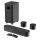 Majority Hangszóró Soundbar - Bowfell Halo 5.1 Atmos (300W, BT 5.3, HDMI ARC, AUX, USB, Optikai, Távírányító, Mélynyomó)