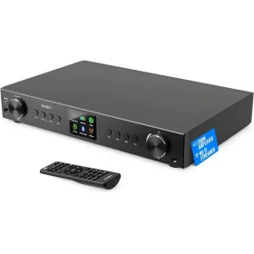   Majority Internet rádió - Fitzwilliam Connect AMP (2x100W erősítő, BT, DAB+/FM, internet rádió, Spotify, Távírányító)