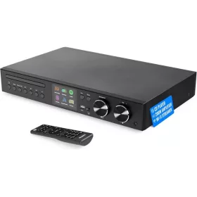   Majority Internet rádió - Fitzwilliam Connect AMP CD (2x100W erősítő, BT, DAB+/FM, internet rádió, CD, Spotify, Távírá.)