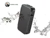 Univerzális hordozható, asztali akkumulátor töltő - Boompods Neutron Solar-Fold Power Bank - 2xUSB + Type-C + PD + QC3.0 - 16.000 mAh - fekete