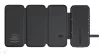 Univerzális hordozható, asztali akkumulátor töltő - Boompods Neutron Solar-Fold Power Bank - 2xUSB + Type-C + PD + QC3.0 - 16.000 mAh - fekete