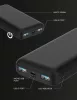 Univerzális hordozható, asztali akkumulátor töltő - Juice ECO 5 Power Bank -    2xUSB + Type-C - 15.000 mAh - fekete