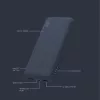 Univerzális hordozható, asztali akkumulátor töltő - Juice ECO MAX Power Bank -  2xUSB + Type-C - 20.000 mAh - kék