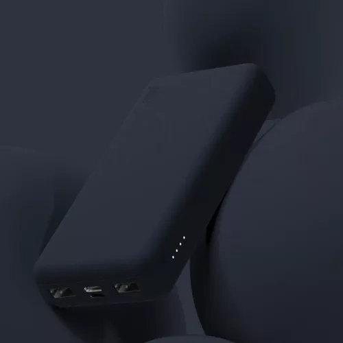 Univerzális hordozható, asztali akkumulátor töltő - Juice ECO MAX Power Bank -  2xUSB + Type-C - 20.000 mAh - kék