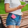 Univerzális hordozható, asztali akkumulátor töltő - Juice ECO 3 Power Bank -    2xUSB +Type-C - 10.000 mAh - rózsaszín