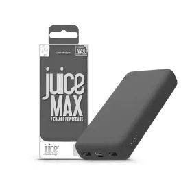   Univerzális hordozható, asztali akkumulátor töltő - Juice ECO MAX Power Bank -  2xUSB + Type-C - 20.000 mAh - szürke