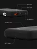 Univerzális hordozható, asztali akkumulátor töltő - Juice ECO 3 MagTec Power    Bank - USB + Type-C - 10.000 mAh - fekete