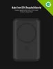 Univerzális hordozható, asztali akkumulátor töltő - Juice ECO 3 MagTec Power    Bank - USB + Type-C - 10.000 mAh - fekete