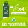 Univerzális hordozható, asztali akkumulátor töltő - Juice ECO 5 Power Bank -    2xUSB + Type-C - 15.000 mAh - zöld