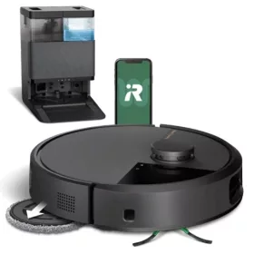   Irobot ROOMBA PLUS 505 COMBO + AUTOWASH DOCK BL robotporszívó