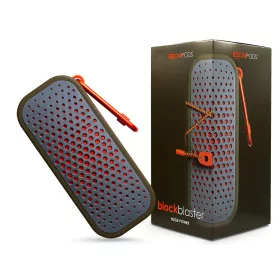   Boompods vezeték nélküli bluetooth hangszóró - Boompods Blockbaster - zöld/narancs