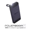 Univerzális hordozható, asztali akkumulátor töltő - Boompods Powerboom-X Power Bank - USB + Type-C + PD + QC3.0 - 10.000 mAh - szürke