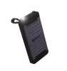 Univerzális hordozható, asztali akkumulátor töltő - Boompods Powerboom-X Power Bank - USB + Type-C + PD + QC3.0 - 10.000 mAh - szürke