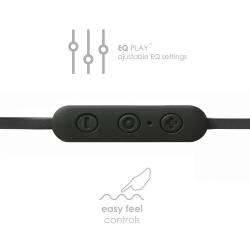 Boompods Sport Bluetooth sztereó fülhallgató - Boompods Sportline Sport WirelessEarphone - fekete