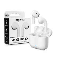   Boompods TWS Bluetooth sztereó headset v5.0 + töltőtok - Boompods Zero Buds TWS with Charging Case - fehér